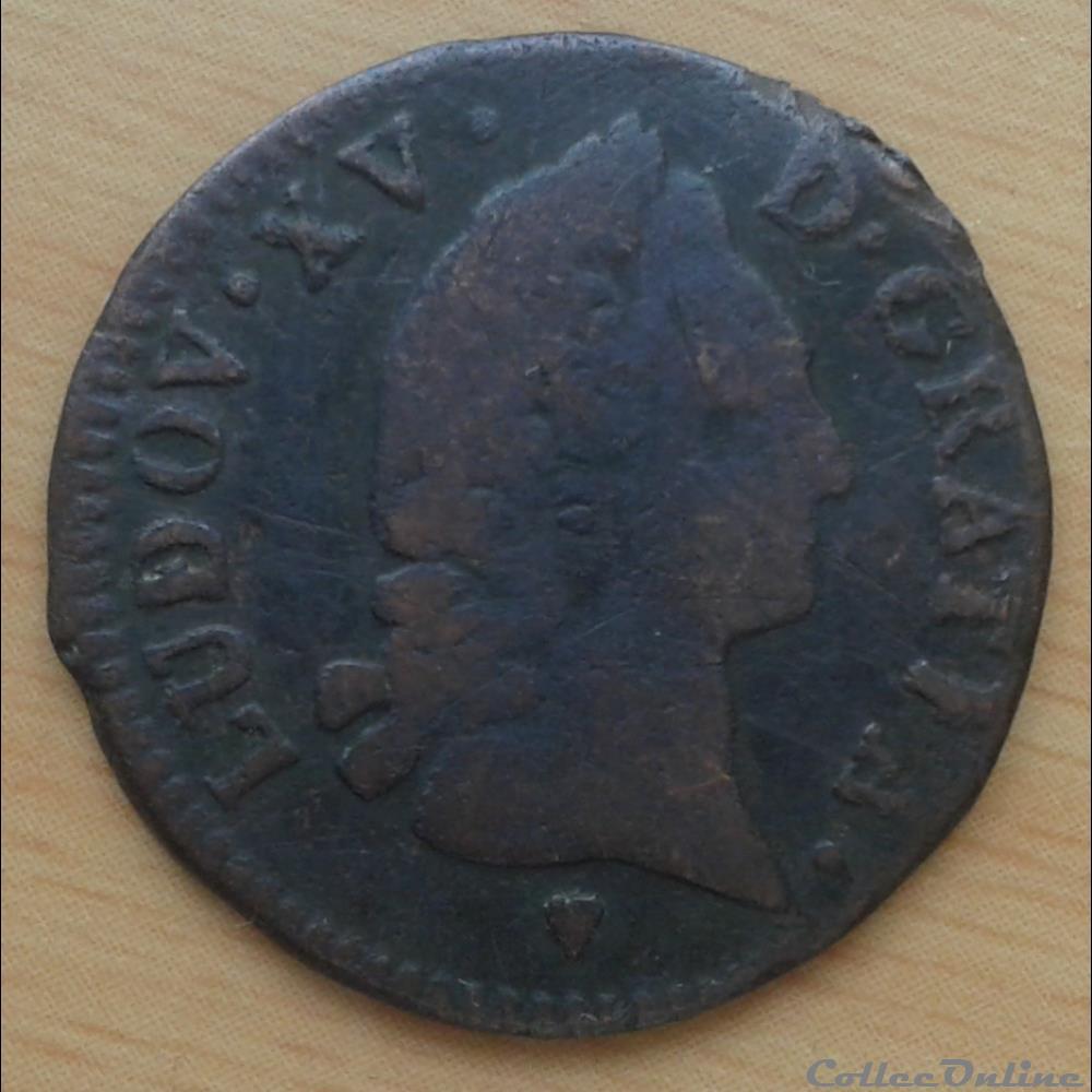 1768 & - demi sol d'aix - Louis XV monnaies france royales 1768 demi sol aix louis xv