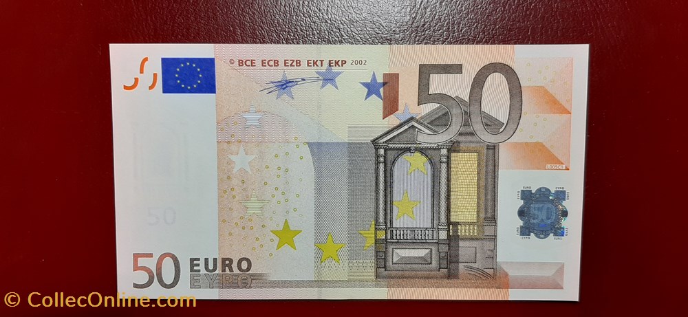 billet euro france 50 l005c1
