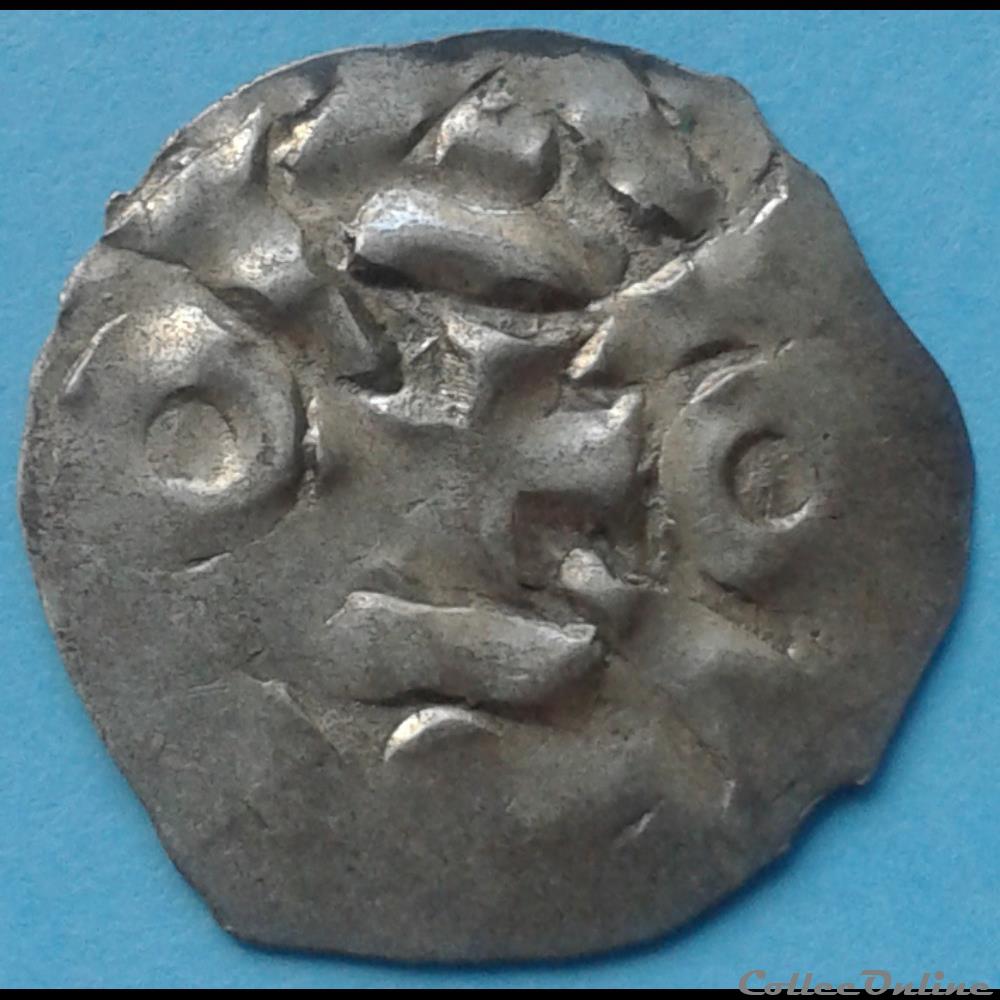 monnaies europe medievale france feodales 18 duche de normandie denier anonyme
