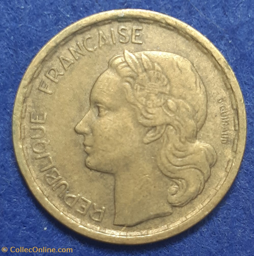 1950 - 10 francs monnaies monde france 1950 10 francs