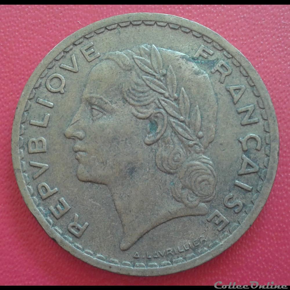 1939 - 5 francs - BR.ALU monnaies monde france 1939 5 francs br alu