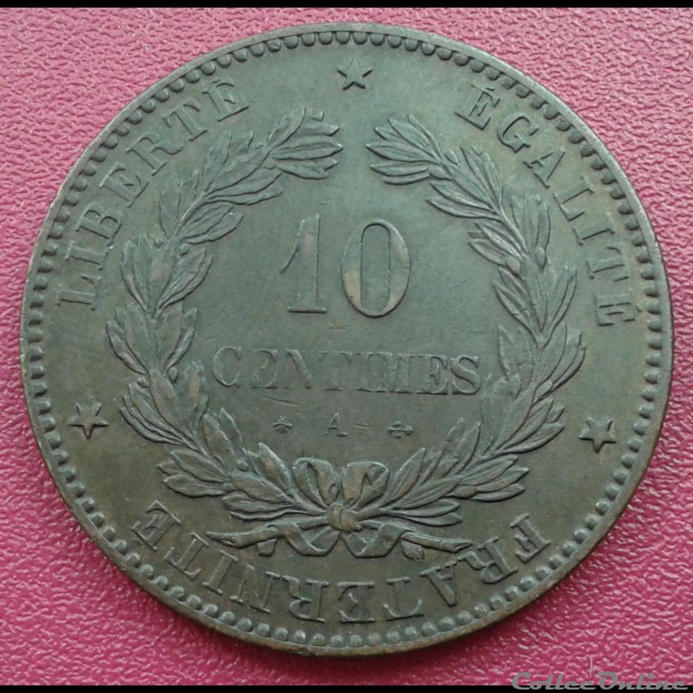 1872 A monnaie france moderne 1872 a