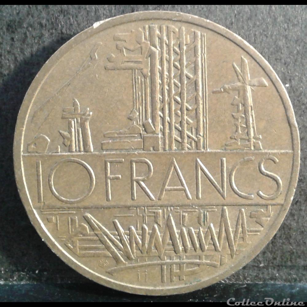 1980 - tranche A 2 monnaie france moderne 1980 tranche a