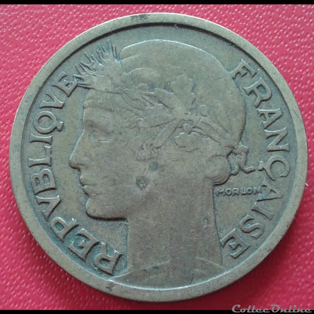 monnaies monde france 1934 2 francs