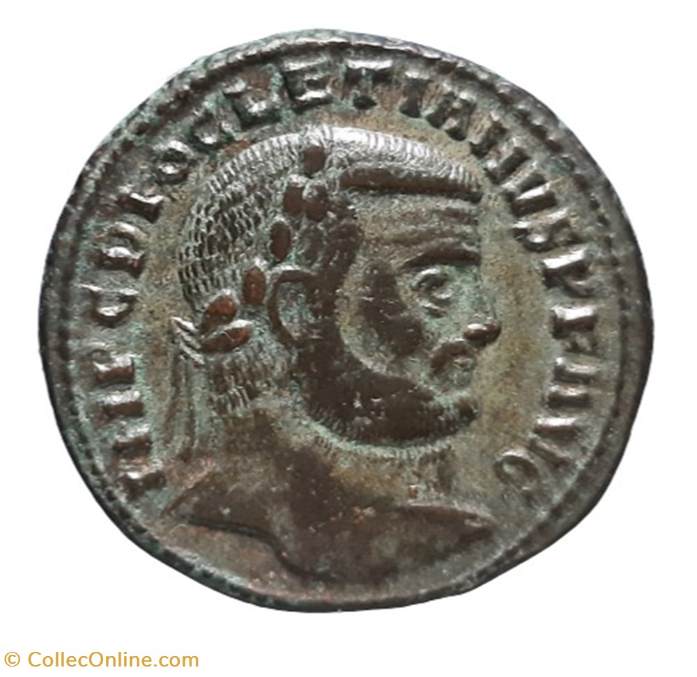 monnaies antiques a romaines imperiales republicaines 284 305 diocletien follis