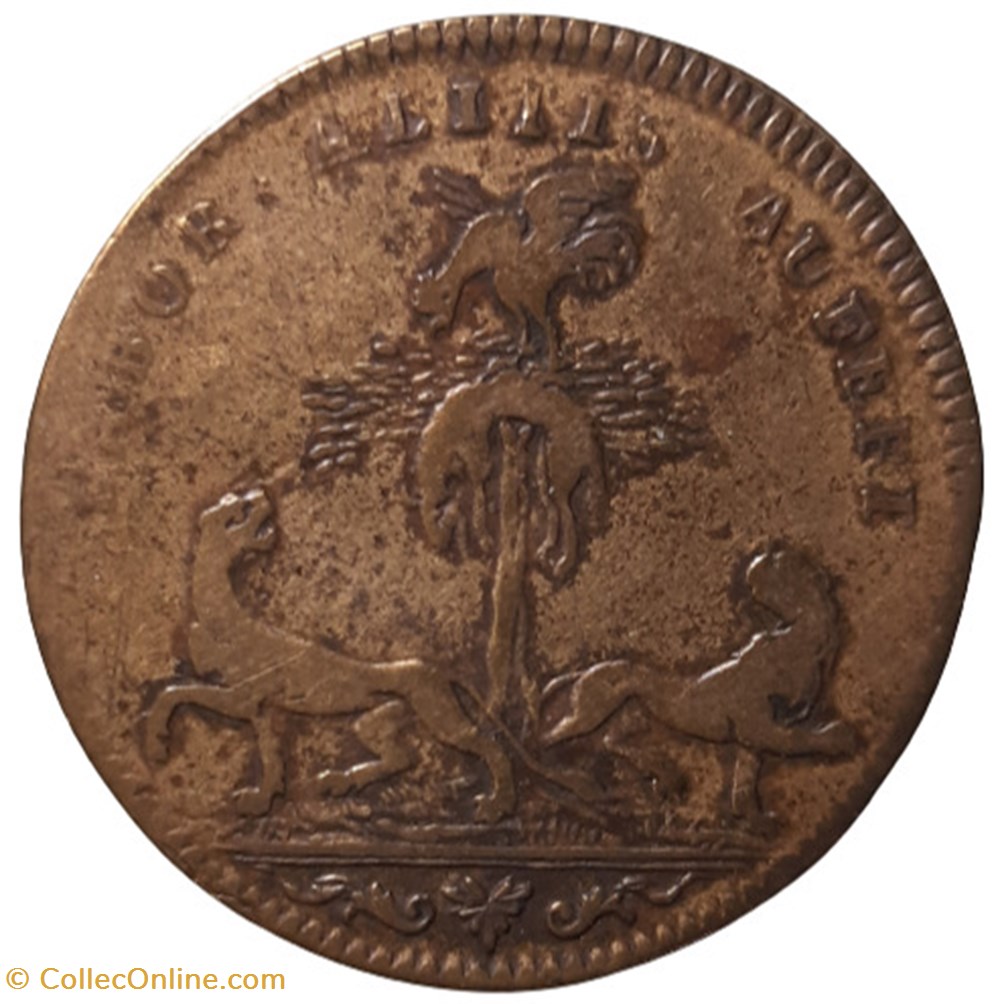 Jeton Louis XIV monnaies paranumismatique jetons poids jeton louis xiv