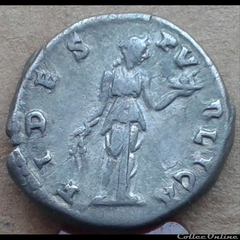 96/192 - ANTONINS- HADRIEN - denier monnaies antiques av jc ap romaines republicaines imperiales 96 192 antonins hadrien denier