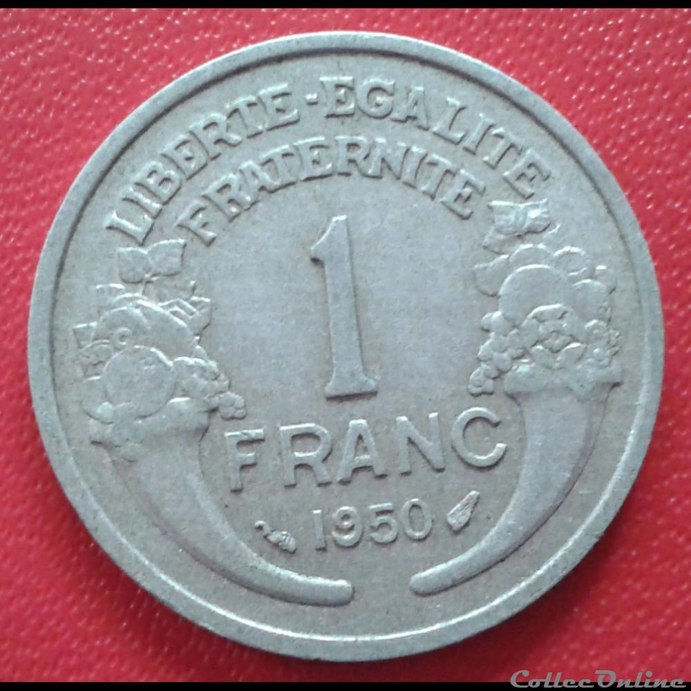 1950 - 1 franc monnaies france modernes 1950 1 franc
