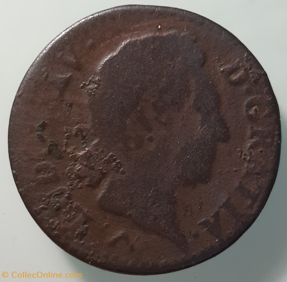monnaies europe medievale a france royales 1770 w demi sol