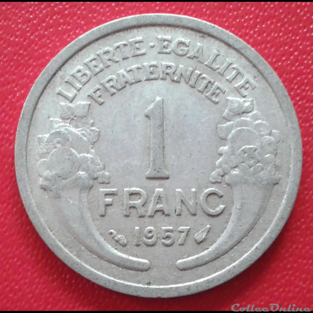 1957 - 1 franc monnaies france modernes 1957 1 franc
