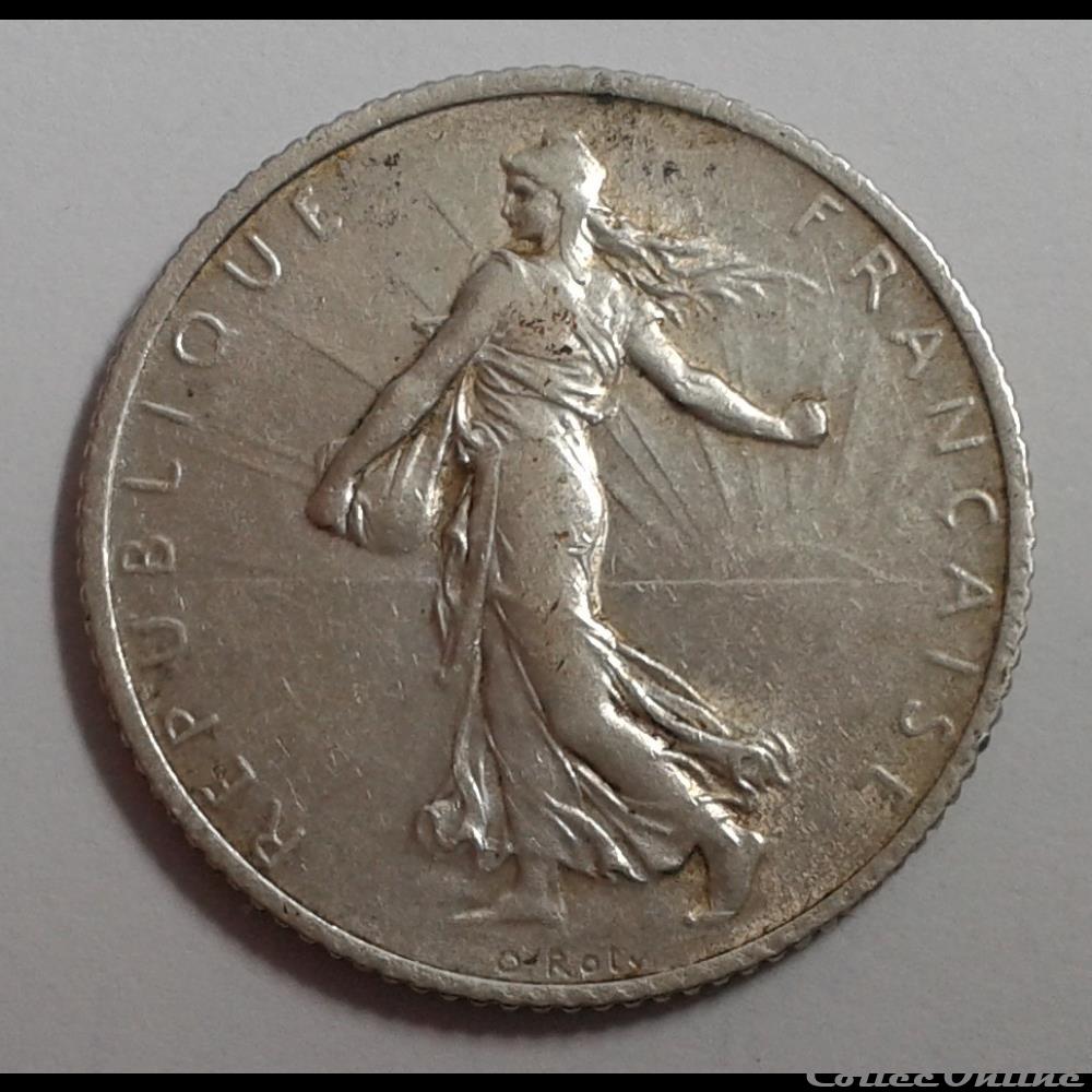 1919 - 1 franc monnaies france modernes 1919 1 franc