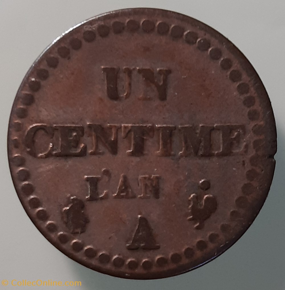1797-98 - 1 centime monnaies monde france 1797 98 1 centime