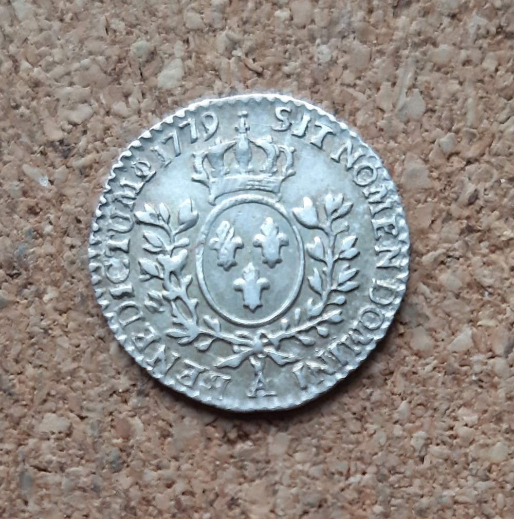 monnaies europe medievale france royales 1779 a 1 20eme ecu a la vieille tete