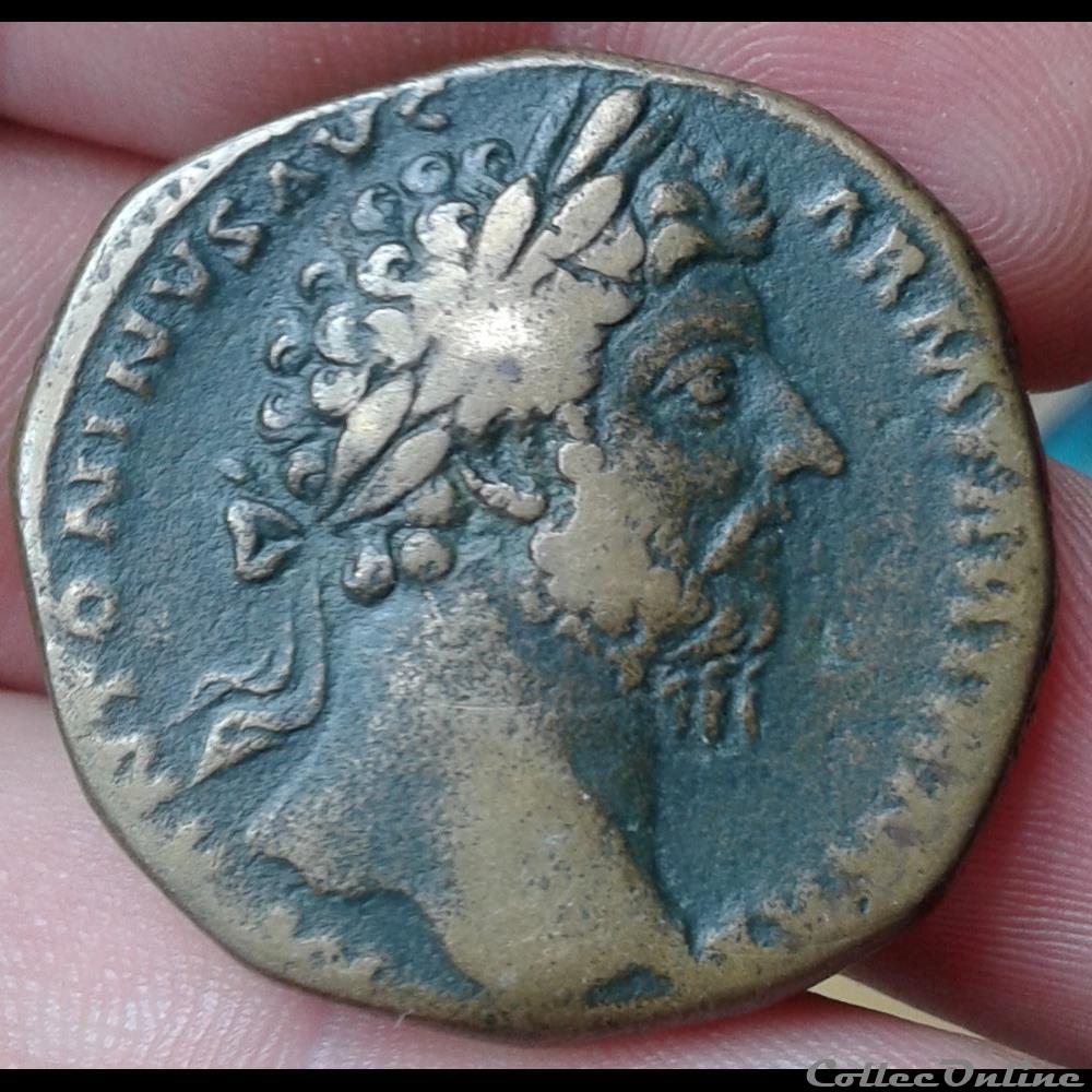monnaies antiques av jc ap romaines republicaines imperiales 96 192 antonins marc aurele sesterce