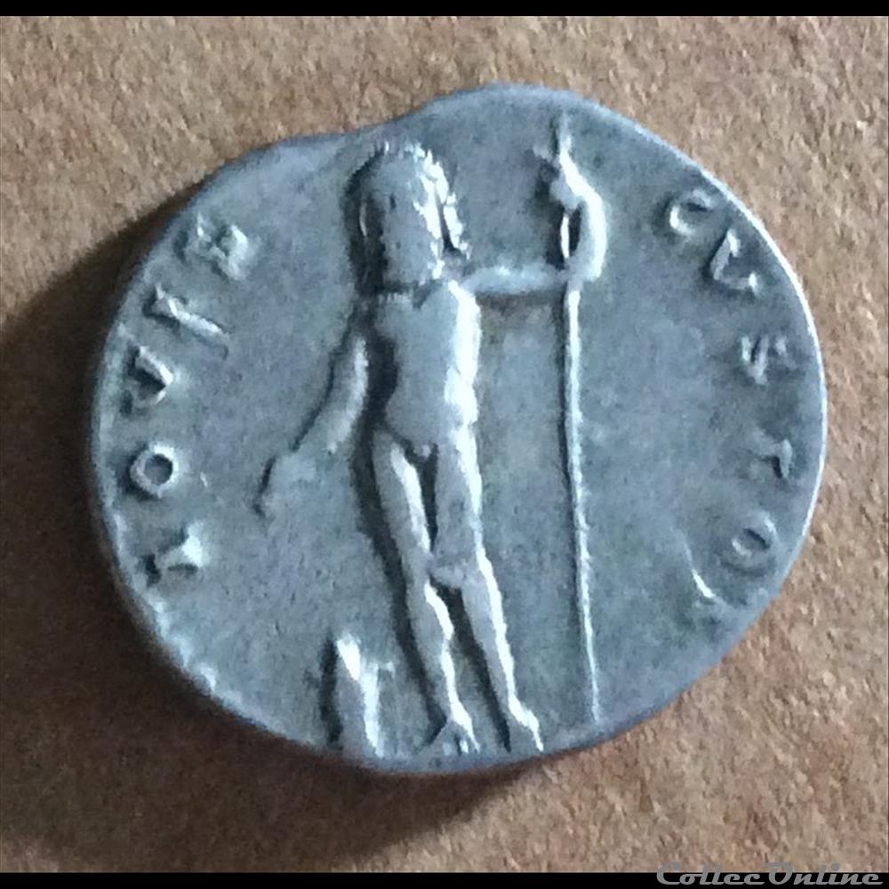 Vespasien - denier - iovi monnaie antique romaine vespasien denier iovi
