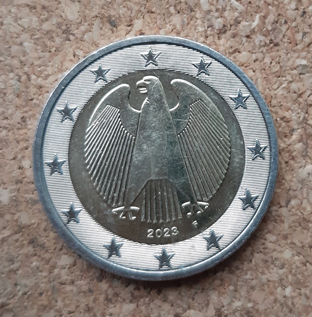 Allemagne – 2 euros 2023 F monnaies allemagne 2 euros 2023 f