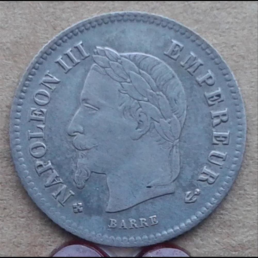 1867 BB - 20 centimes monnaies france a modernes 1867 bb 20 centimes
