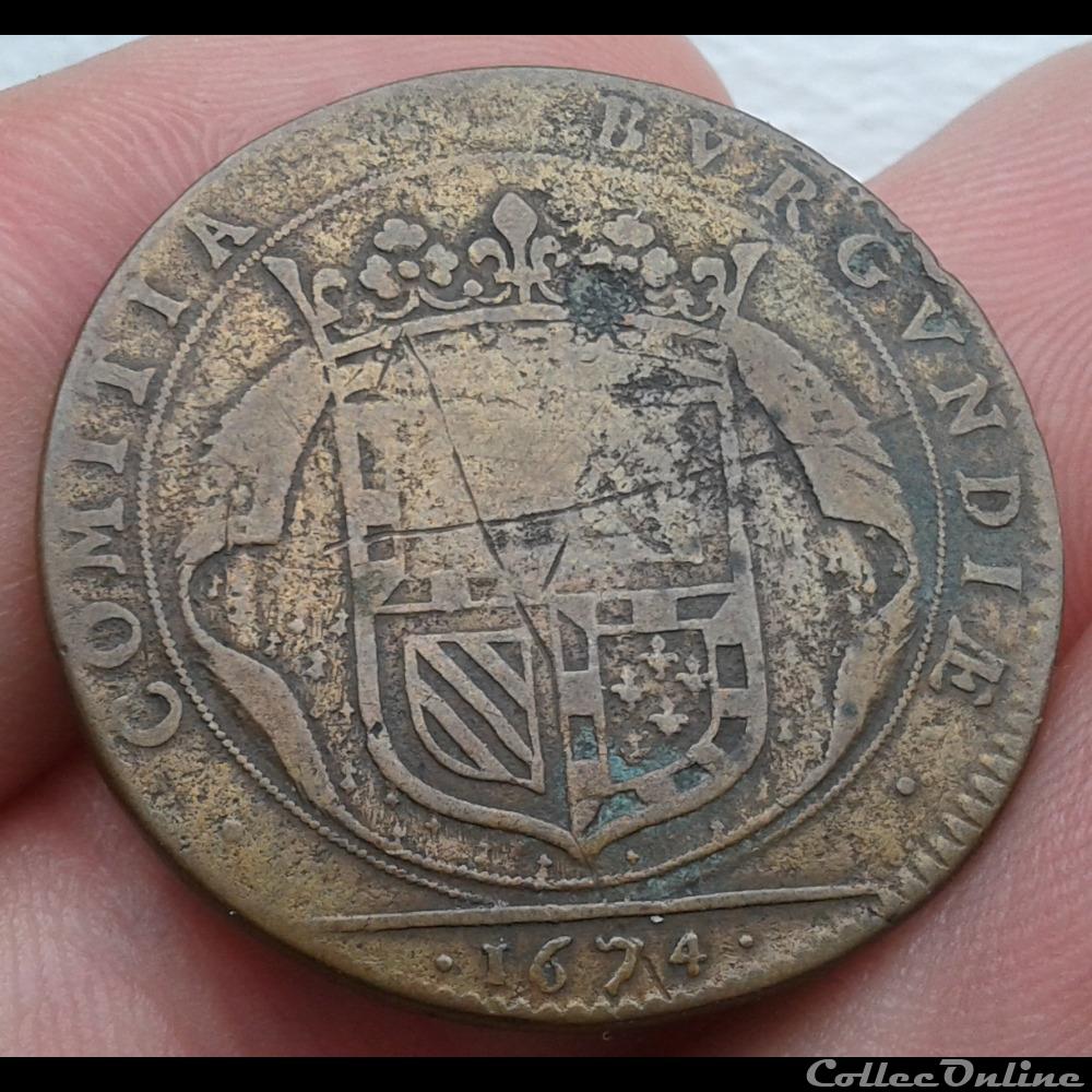 Jeton - Etat de Bourgogne monnaie mereaux jeton etat de bourgogne