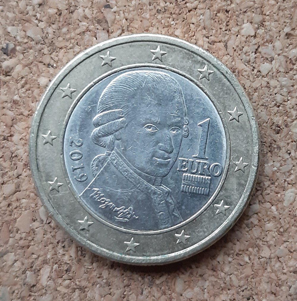 Autriche - 1 euro 2019 monnaies euros autriche 1 euro 2019