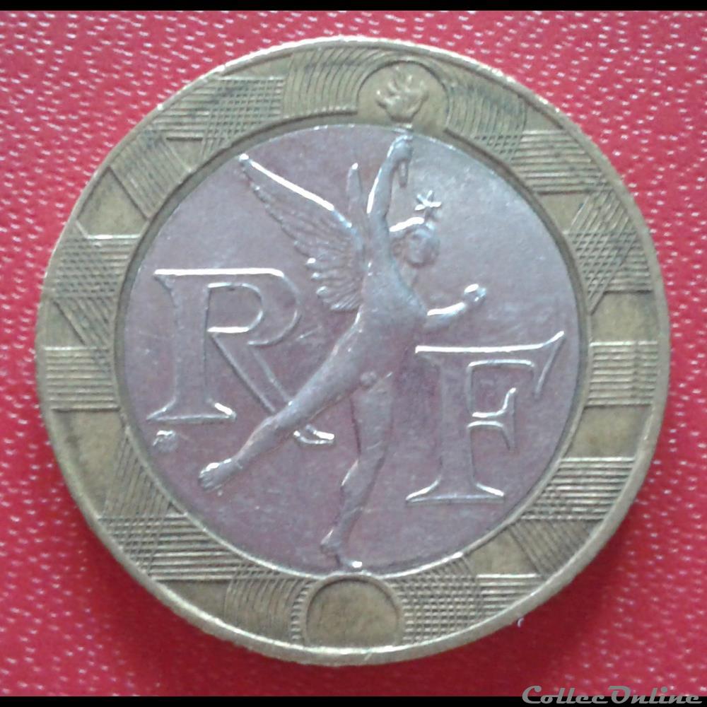 10 francs génie 1991 monnaie france moderne 10 francs genie 1991