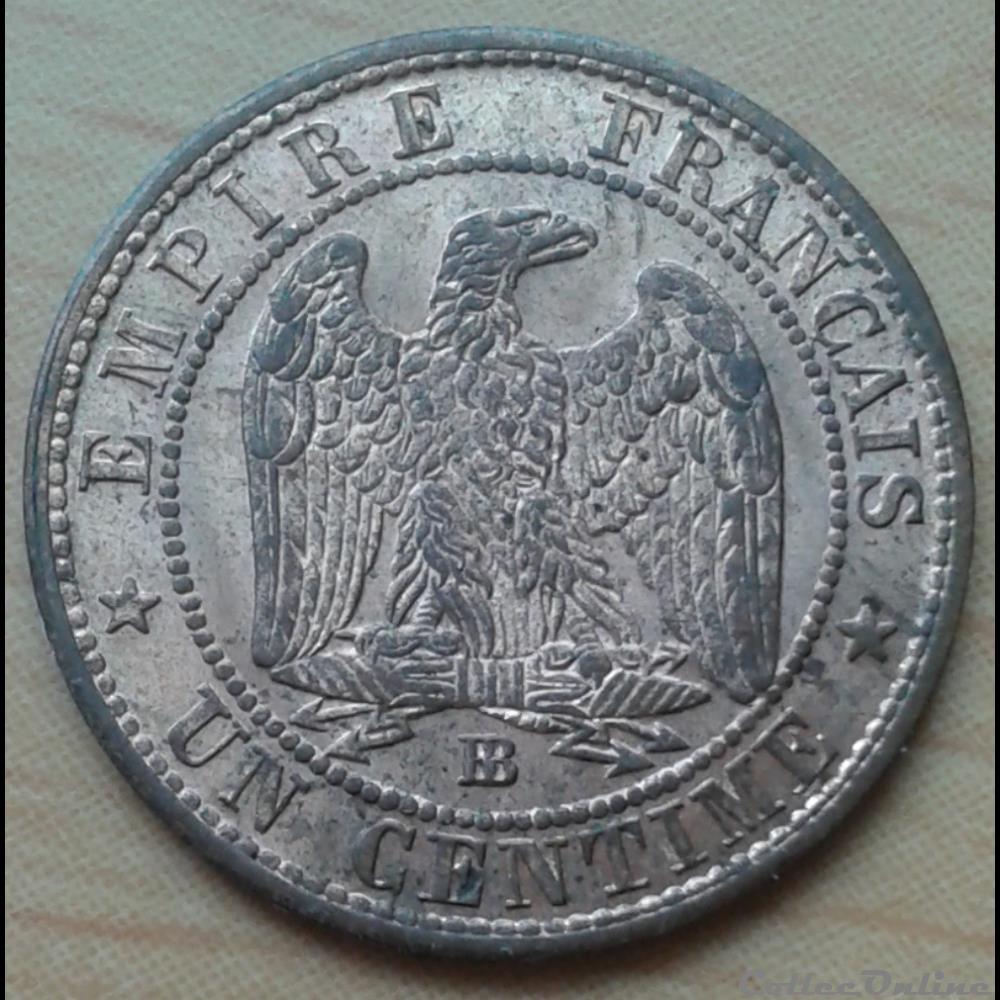 1853 BB - 1 centime monnaies france a modernes 1853 bb 1 centime