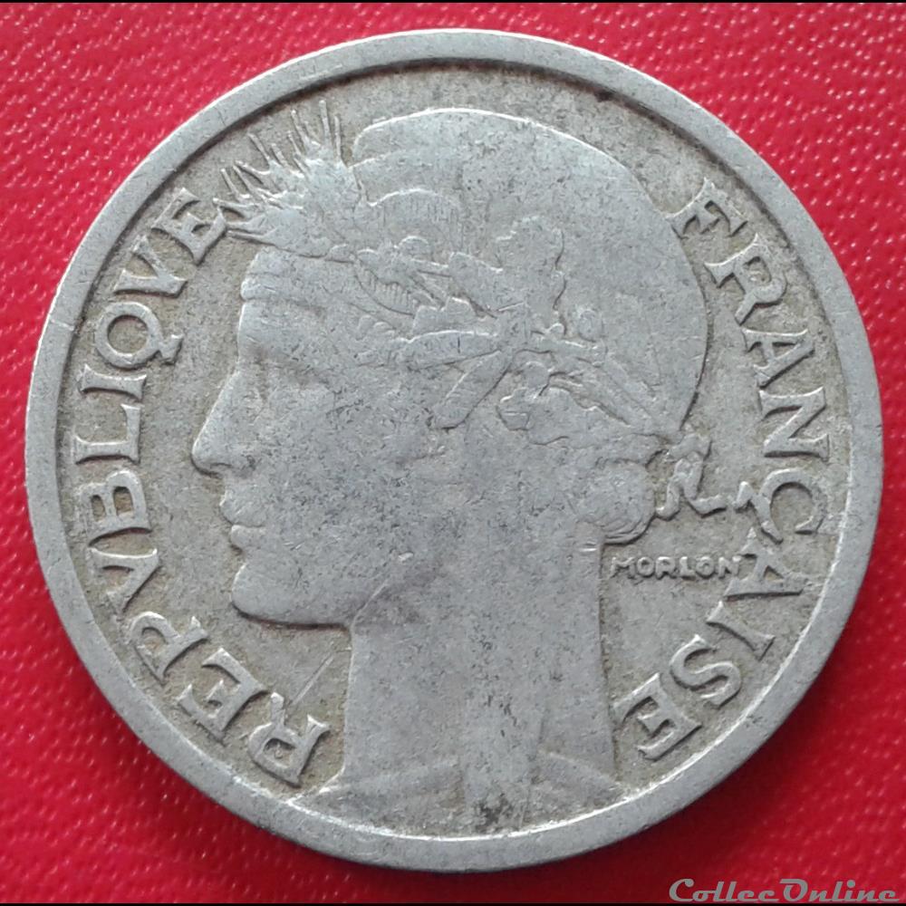 1949 - 2 francs monnaies monde france 1949 2 francs