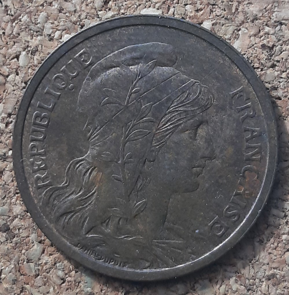 1903 - 2 centimes monnaies monde france 1903 2 centimes