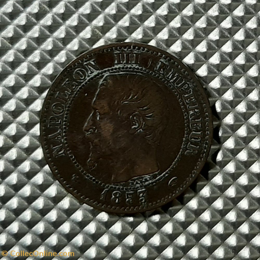 1853 A - 2 centimes monnaie france moderne 1853 a 2 centimes