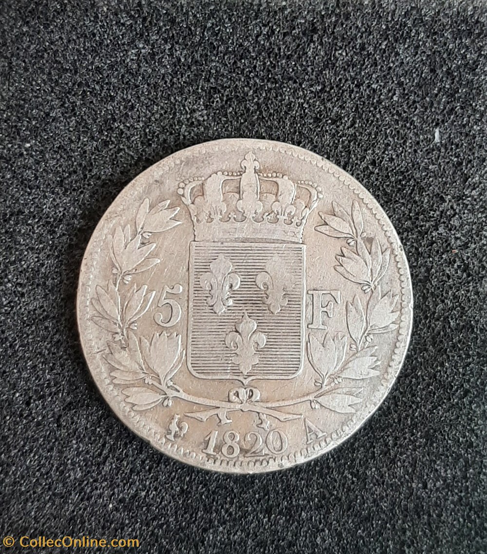 1820 A monnaies france modernes 1820 a