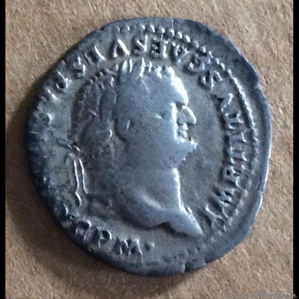monnaie antique romaine titus denier elephant