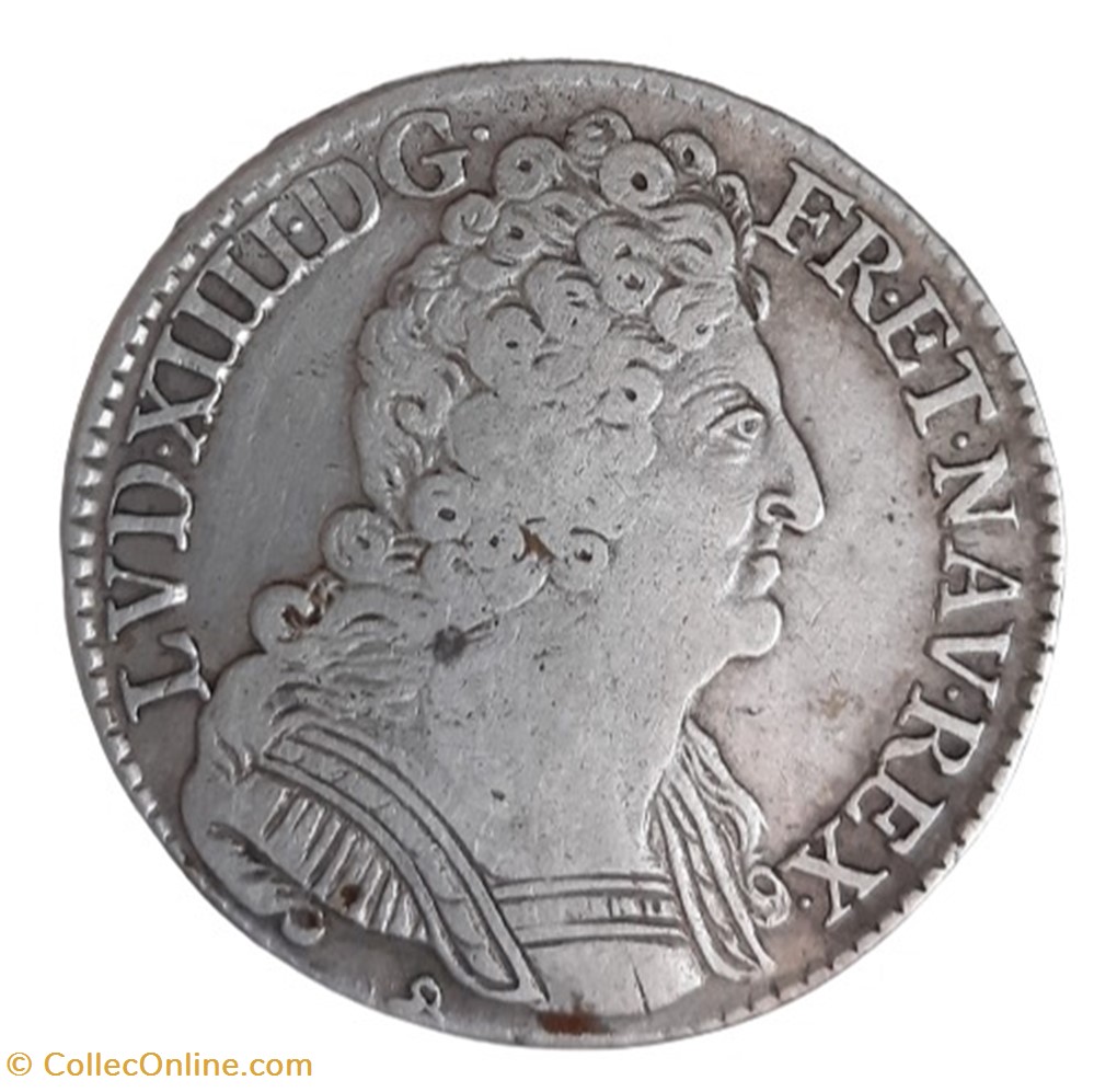 1714 - 1/2 Ecu aux 3 couronnes monnaies europe medievale france royales 1714 1 2 ecu aux 3 couronnes