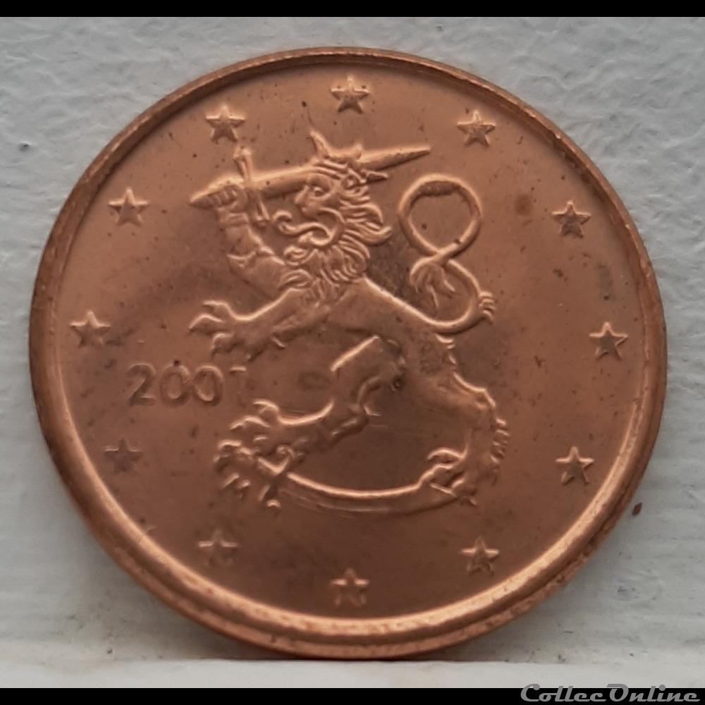 Finlande - 2001 - 5 cents monnaie euro finlande 2001 5 cents