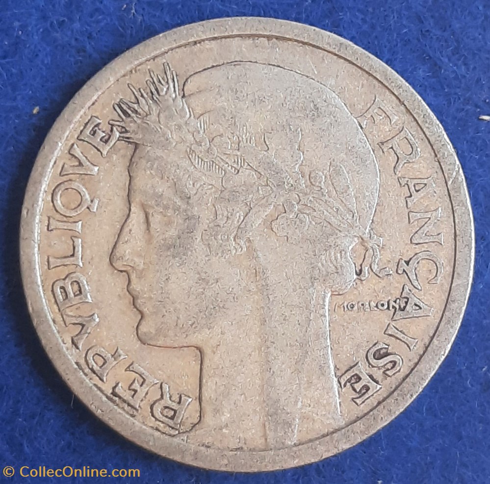 1945 B - 1 franc monnaies monde france 1945 b 1 franc