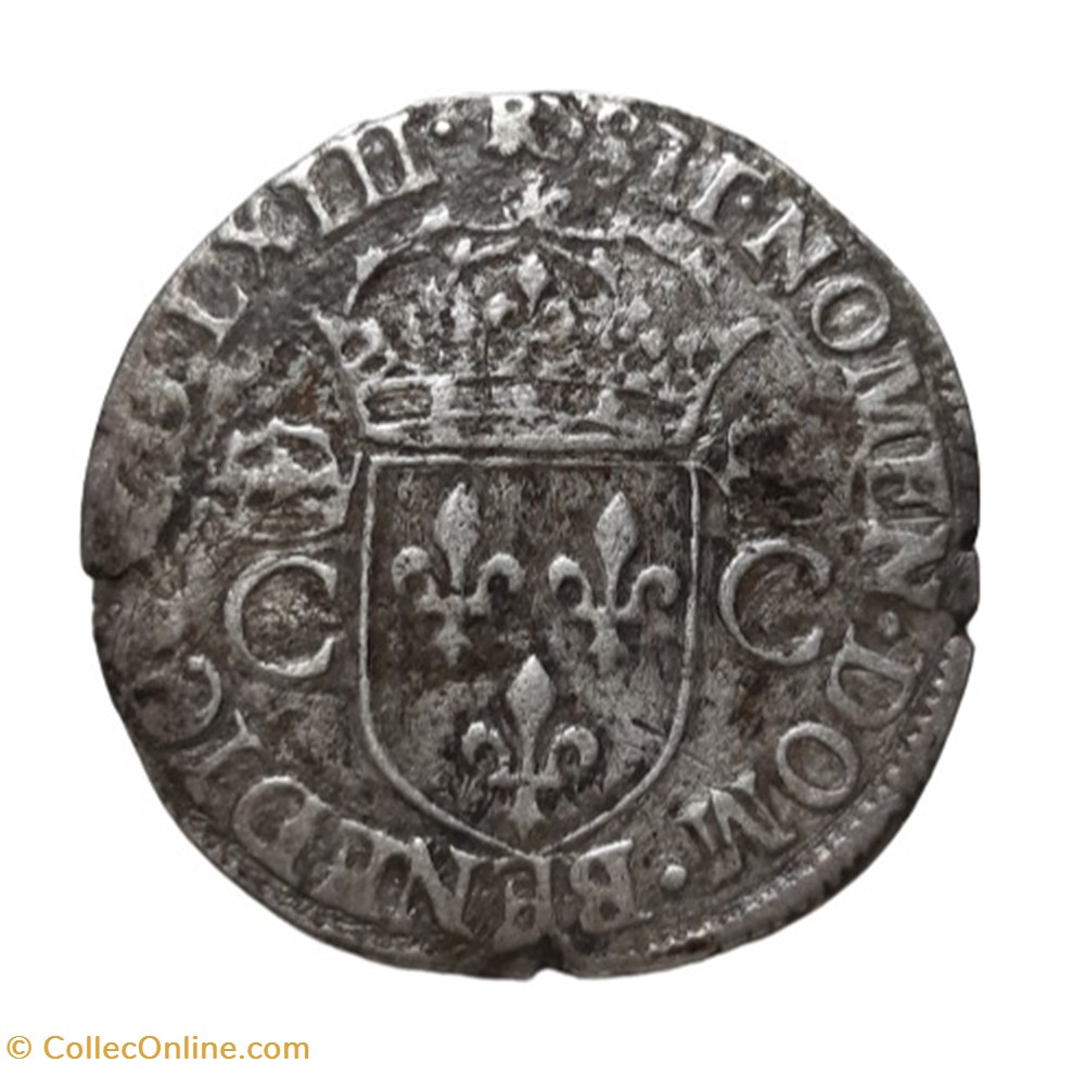 monnaies europe medievale france royales 1563 m teston charles ix