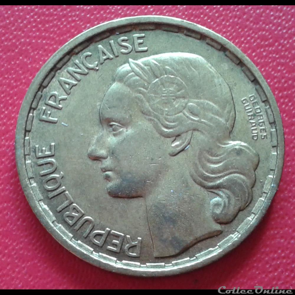 1950 B - 20 francs - 3 faucilles- Georges Guiraud monnaies france modernes 1950 b 20 francs 3 faucilles georges guiraud