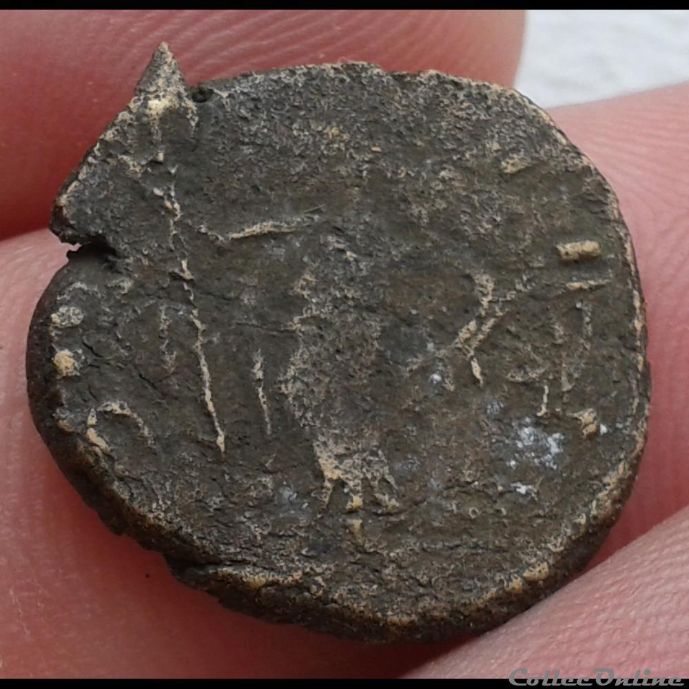 235/284 - ANARCHIE MILITAIRE- TETRICUS - imitation barbare monnaies antiques av jc ap romaines republicaines imperiales 235 284 anarchie militaire tetricus imitation barbare