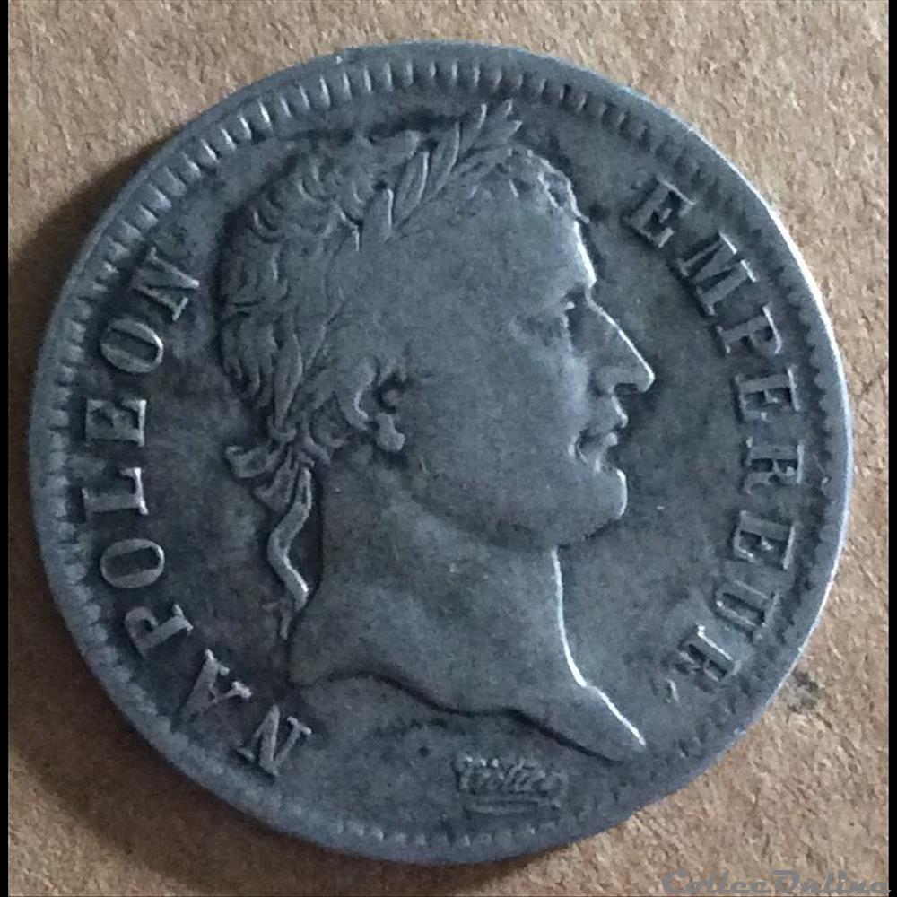 1808 - Napoléon - 1 Franc monnaies monde france 1808 napoleon 1 franc