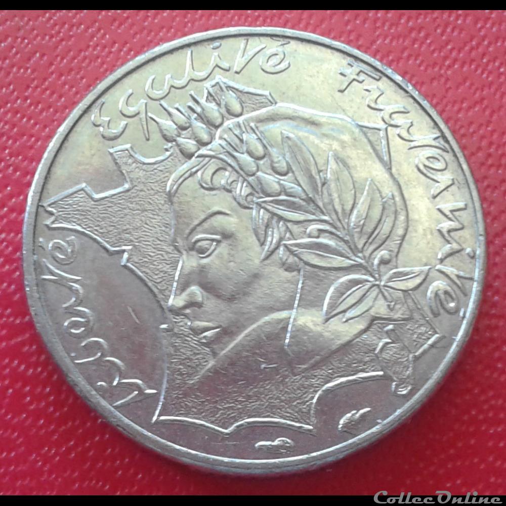 10 francs 1986 Jimenez monnaie france moderne 10 francs 1986 jimenez