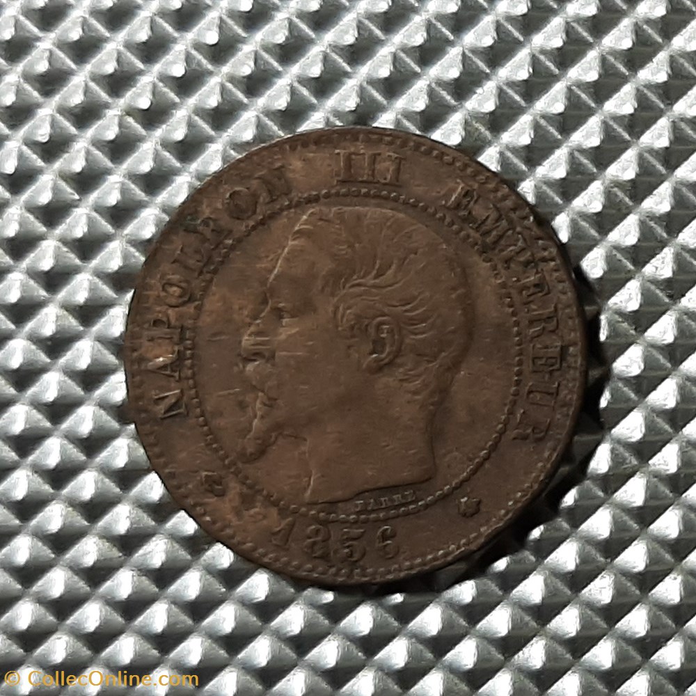 1856 BB - 2 centimes monnaie france a moderne 1856 bb 2 centimes