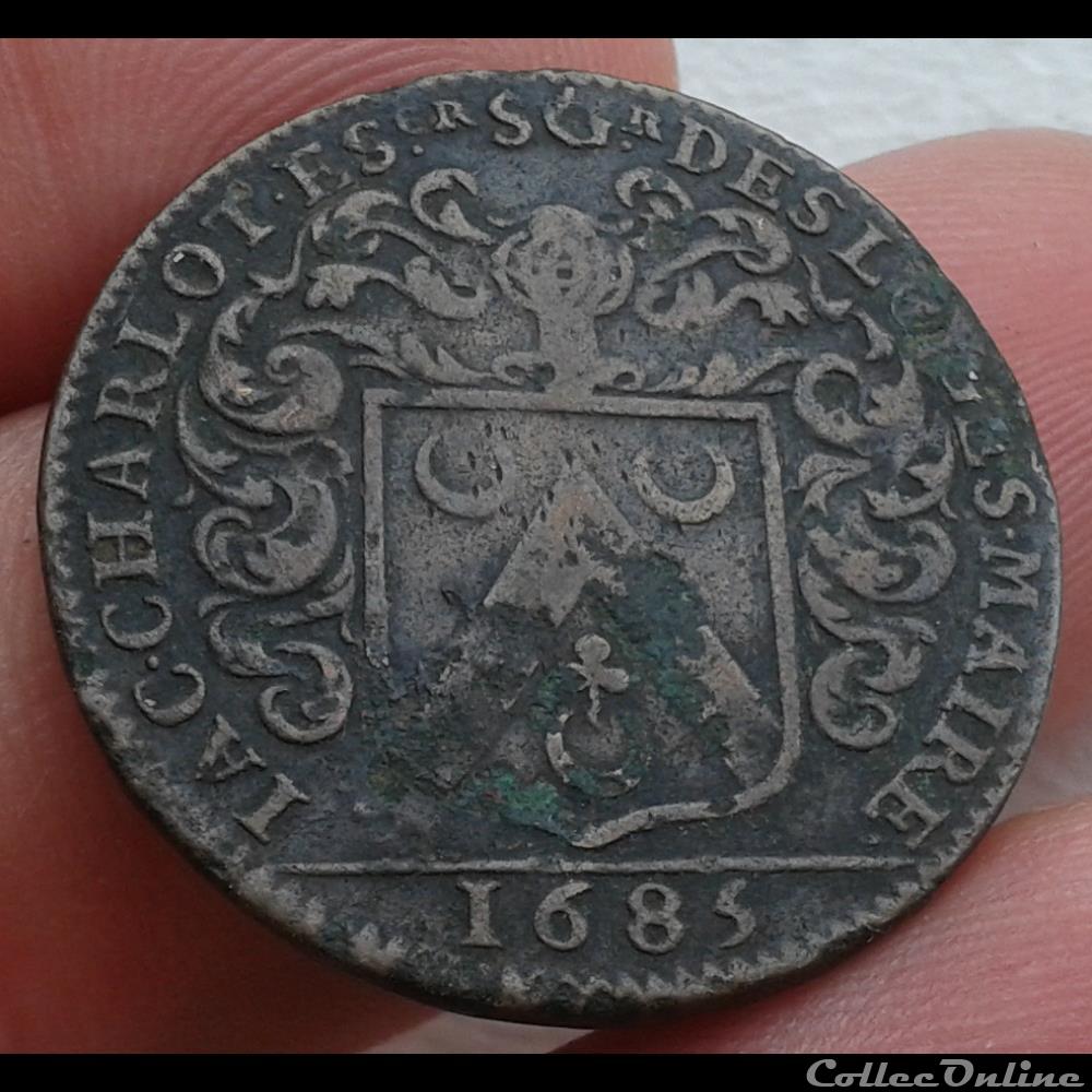 Jeton - Anjou monnaie mereaux jeton anjou
