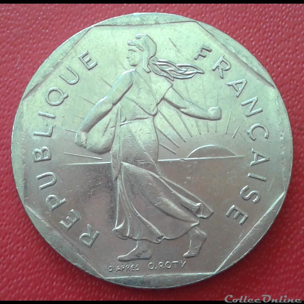1998 - 2 francs monnaies monde france 1998 2 francs