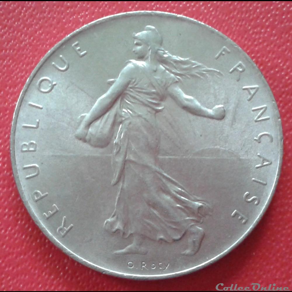 monnaies france modernes 1975 1 franc