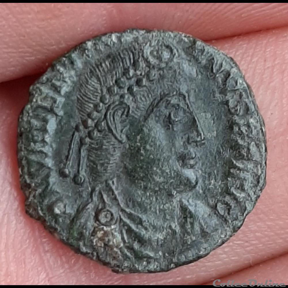 364/455 - VALENTINIENS ET THEODOSIENS - VALENTINIEN Ier - Nummus 2 monnaies antiques av jc ap romaines republicaines imperiales 364 455 valentiniens et theodosiens valentinien ier nummus
