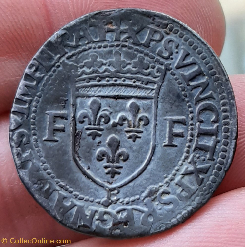 1540-45 - Francois Ier - Teston 13ème type 2 monnaies europe medievale france 1540 45 francois ier teston 13eme type