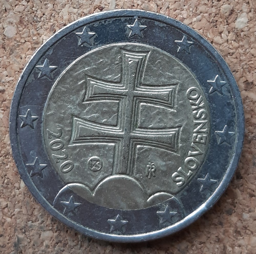 Slovaquie – 2 euros 2020 monnaies slovaquie 2 euros 2020