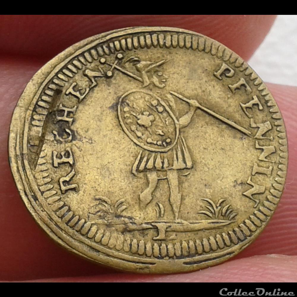 Jeton - Minerva monnaies jetons mereaux jeton minerva