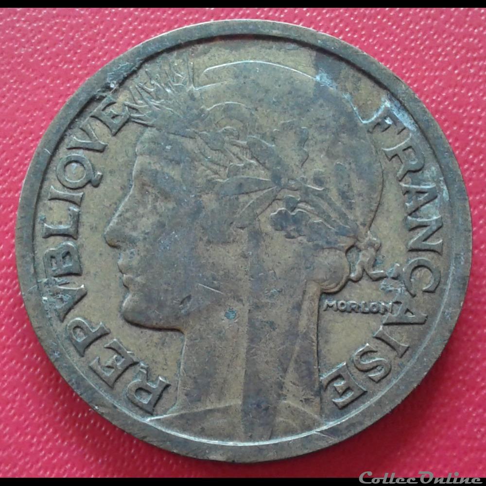 1936 - 2 francs monnaies monde france 1936 2 francs