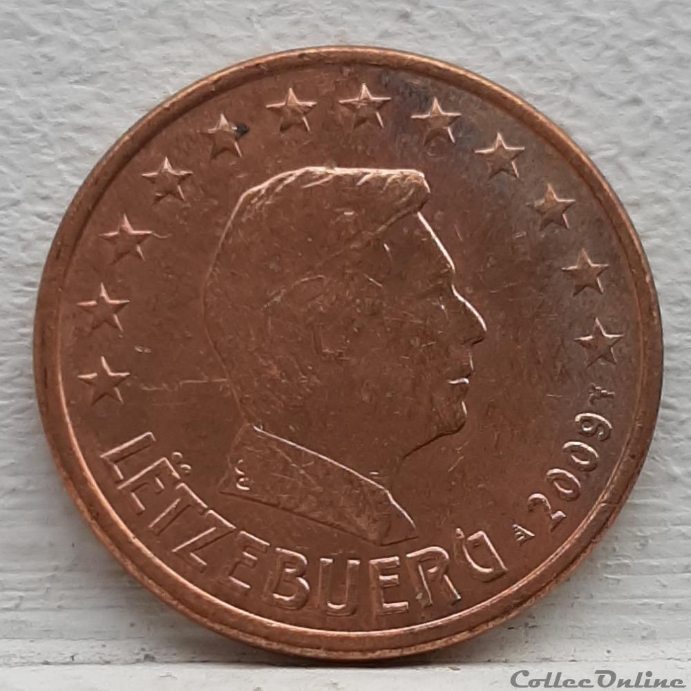 Luxembourg - 2009 - 5 cents monnaie euro a luxembourg 2009 5 cents