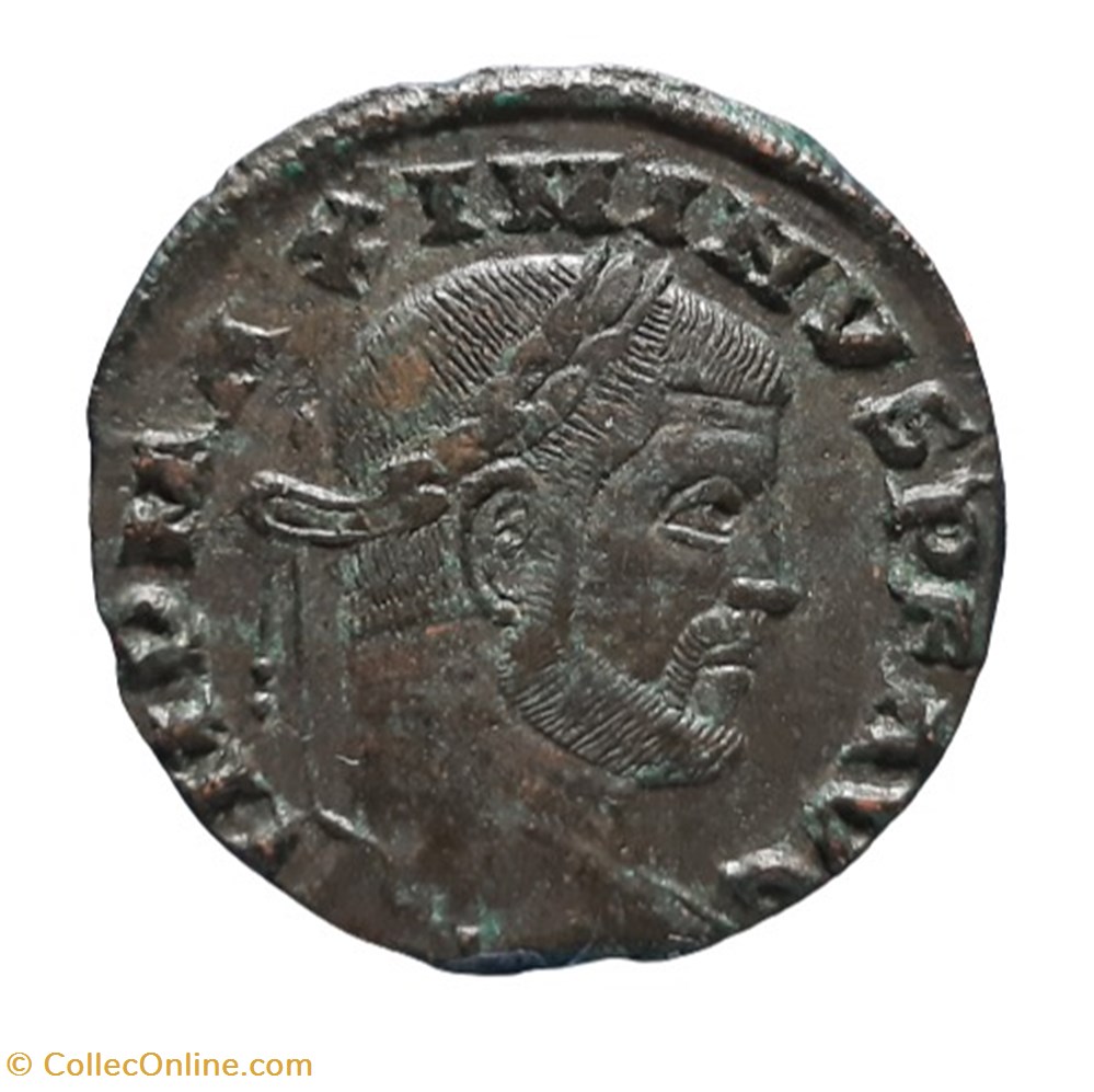 (305-313) - Maximin II Daia - Follis monnaies antiques romaines imperiales et republicaines 305 313 maximin ii daia follis