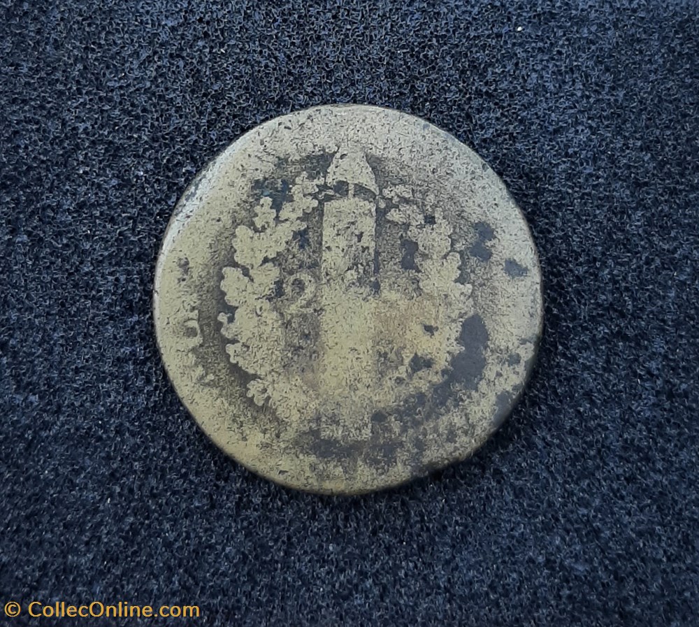 1793 Dijon - 2 sols françois 3 monnaies france modernes 1793 dijon 2 sols francois